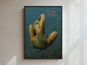 Lærredstryk - Portrait of a Woman